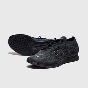 Nike Flyknit Racer Triple Black 526628-009 US 6.5 Womens